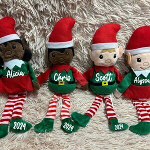2024 Personalized Plush Elf